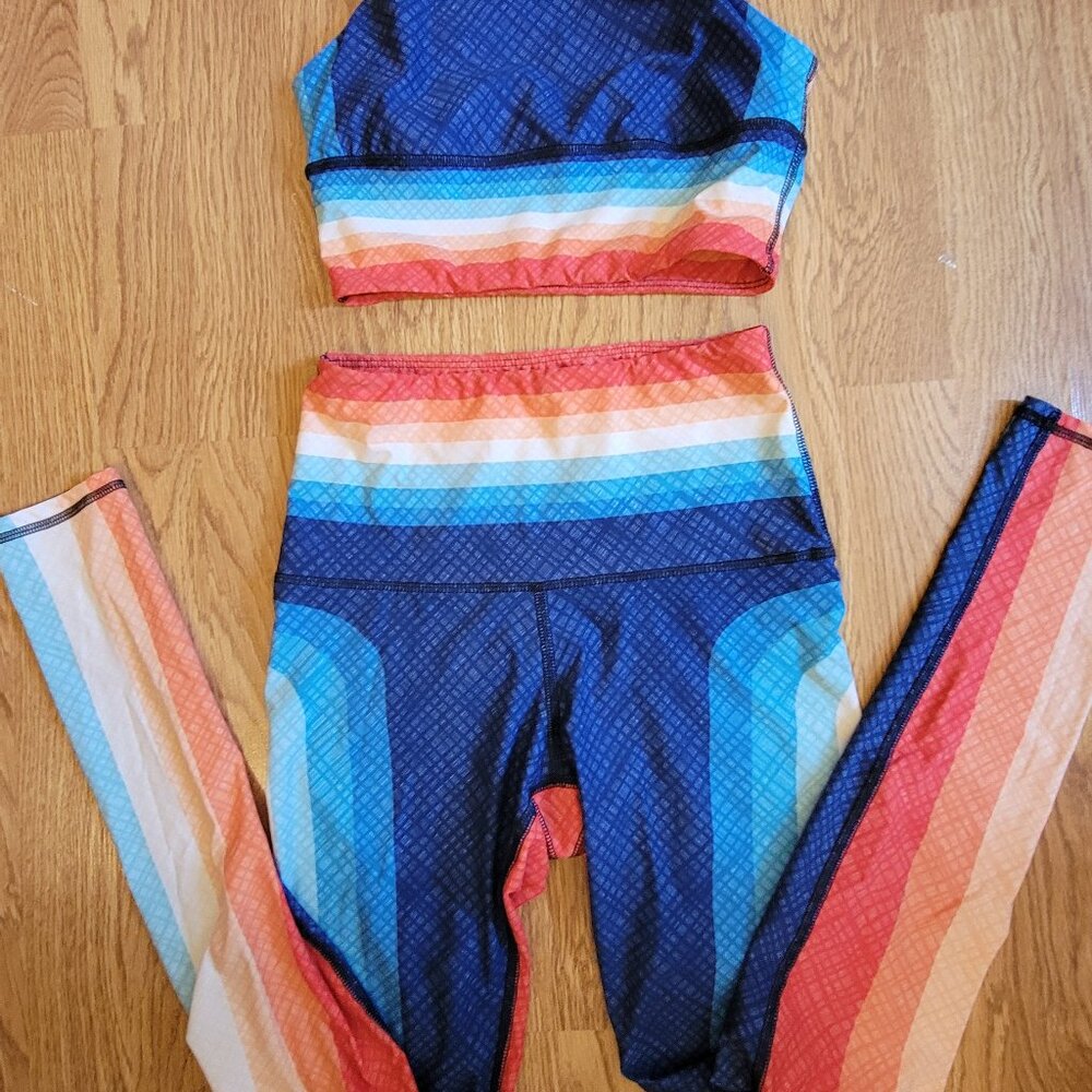 Yoga Democracy Retro Rainbow set Size XS